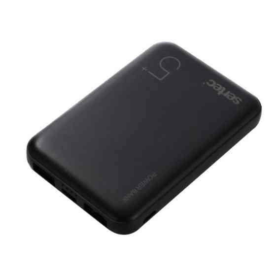 Зовнішній акумулятор Powerbank Sertec ST-2060 5000 mAh (Чорний) Вінниця