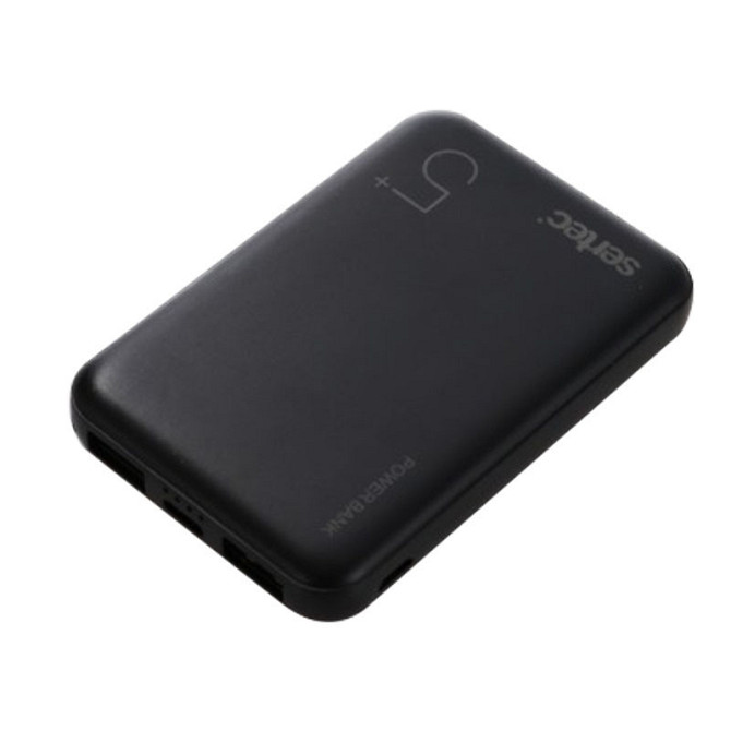 Внешний аккумулятор Powerbank Sertec ST-2060 5000 mAh (Черный) Винница - изображение 1