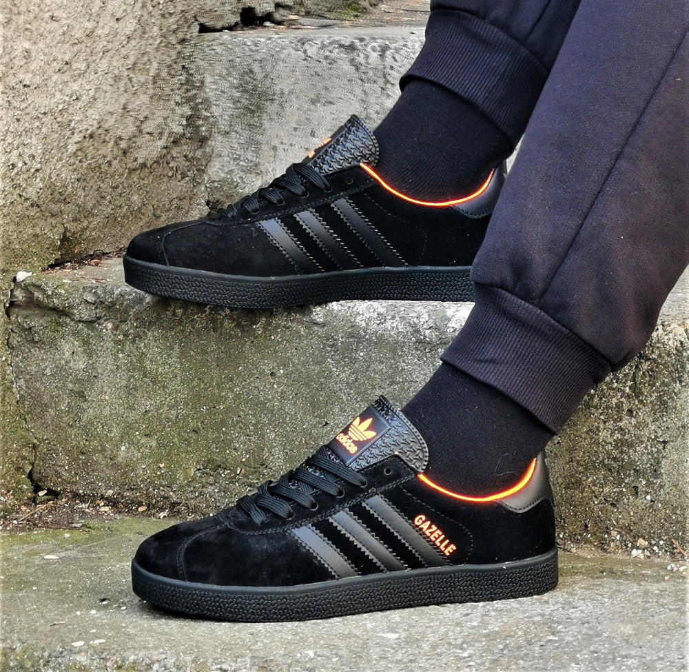 Кроссовки Adidas Gazelle Черные Адидас Женские Газели (размеры: 36,37,38,39,40,41) Видео Обзор Днепр - изображение 1