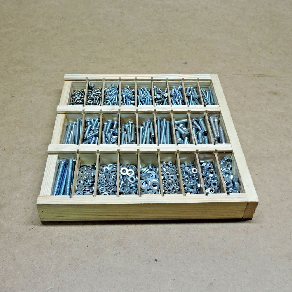 Набор 3х болтов, гаек, шайб М4-М8 1775шт Николаев - изображение 8