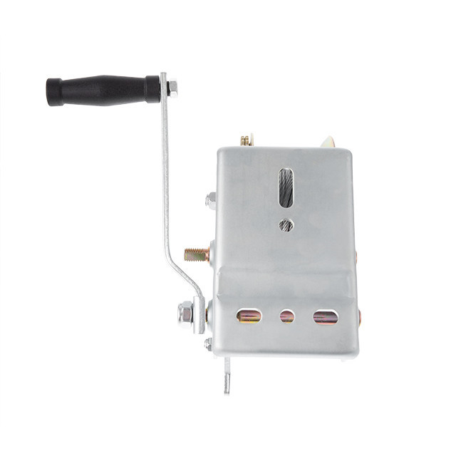 Лебідка важільна барабанна, тягове зусилля 900 кг, сталевий трос INTERTOOL GT1455 Київ - фото 5