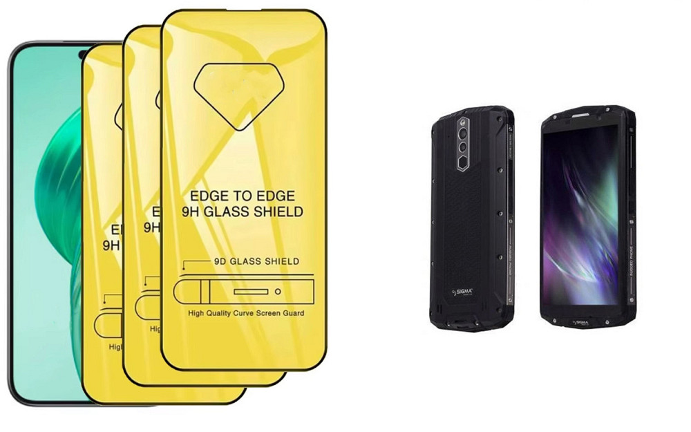 Защитное стекло DefenzoGlass для Sigma mobile X-treme PQ54 – двойная прочность Киев - изображение 3