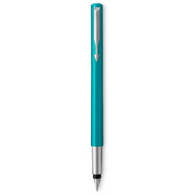 Ручка пір'яна Parker VECTOR 17 Blue-Green FP M Картриджі Parker Quink /5шт. сині змивані блістер (05 616b) Вінниця - фото 1