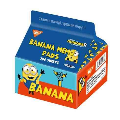 Папір для записів "YES" 170335 Tetra Pak "Minions", 200 арк., 7*7,5см, шт Київ
