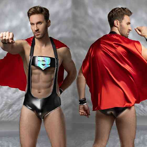 Эротический костюм супермена JSY 2319 One Size Sex Aura Киев