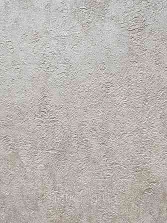 Шпалери вінілові на флізеліні Grandeco Anastasia метрові структурні під штукатурку кремові Київ