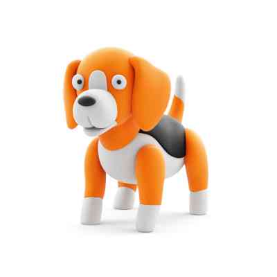 Набор для творчества Lipaka Собаки-друзяки Бігль Вокі (30152-UA01) Винница