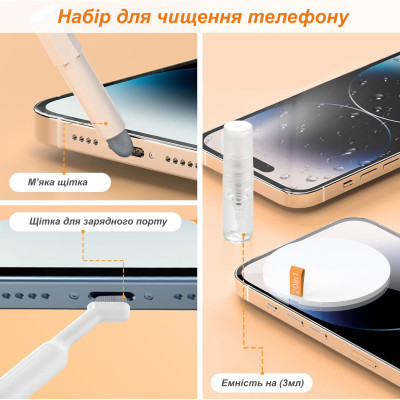 Універсальний чистячий набір XoKo Multifinctional Cleaning set 20 in 1 (XK-CS1000) Вінниця - фото 12