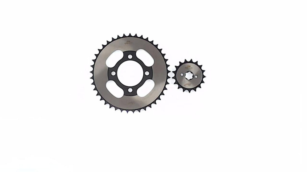 Звезды трансмиссии (пара) мопед Дельта 428-17T + 428-39T Мукачево - изображение 1