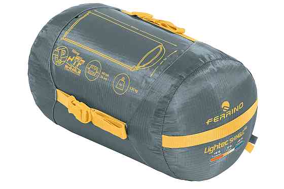 Спальний мішок Ferrino Lightech Shingle SQ -2°C Green Left (86266QVVS) Київ