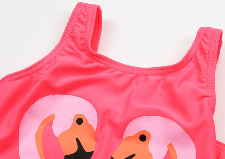 Купальник девочке слитный с Фламинго 5-6 лет розовый Киев - изображение 2