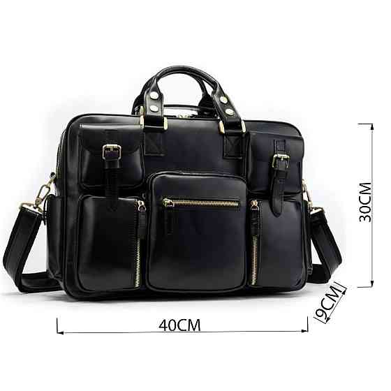 Сумка мужская Vintage 14756 Черная Киев