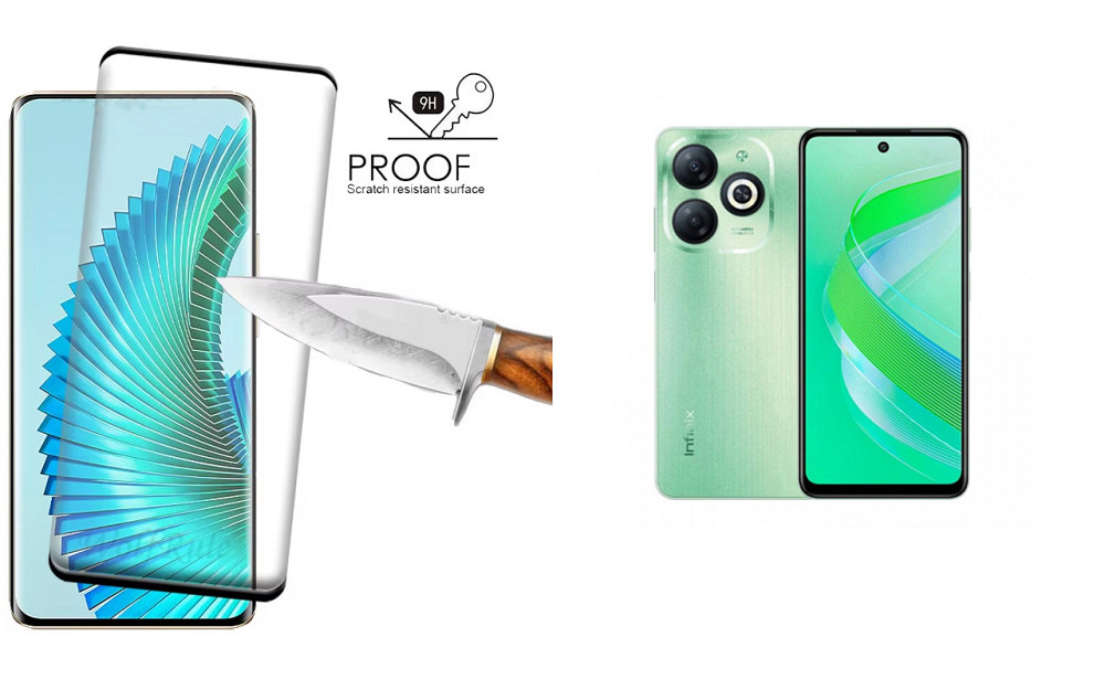 Захисне скло HyperGlass Pro для Infinix Smart 8, Smart 8 HD, Smart 8 Plus – максимальна чутливість та захист Київ - фото 1