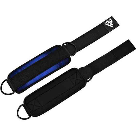 Манжети на щиколотку RDX A4 Gym Ankle Pro Blue Pair Кам'янське