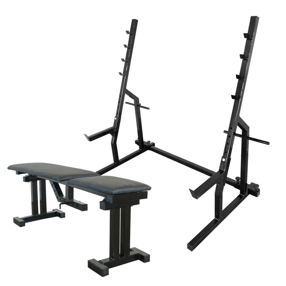 Скамья для жима регулируемая 40 на 40 мм + Стойки для присяда с упорами 50 на 50 мм Киев - изображение 3