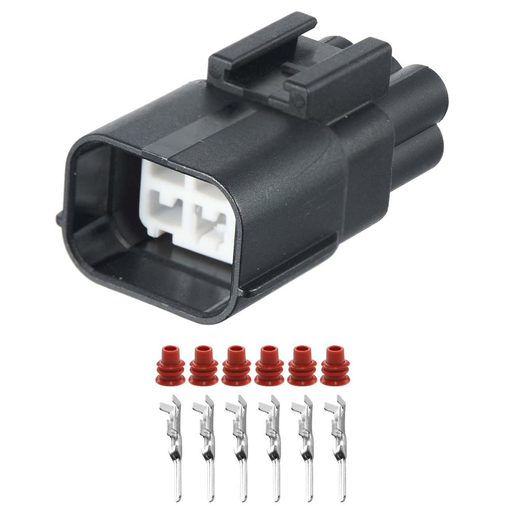 Роз'єм конектор 6-кон., 6189-7535, SUMITOMO Японія універс., Моторний відсік, Acura, Honda 41073 Київ - фото 1