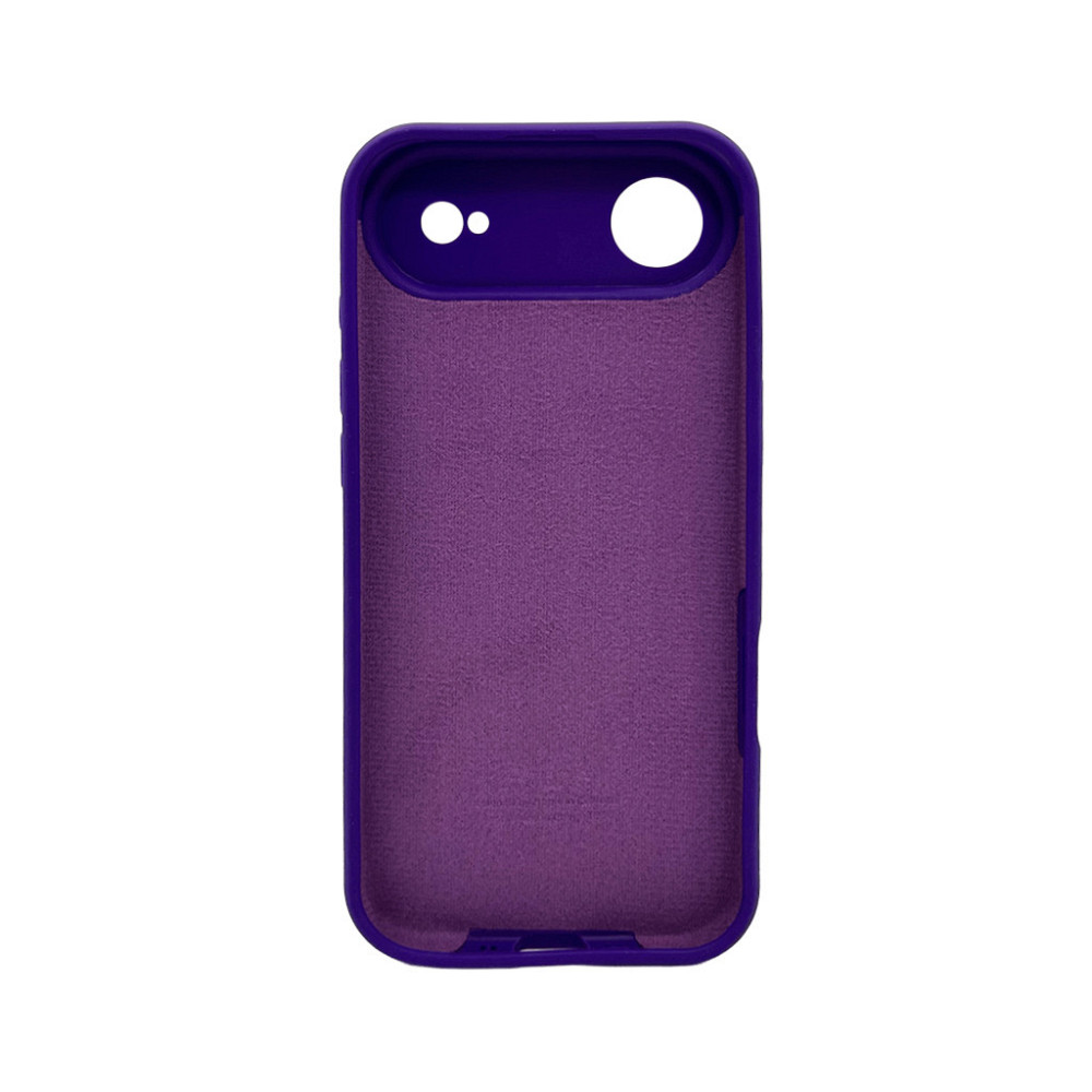Чохол для смартфона Silicone Full Case AA Camera Protect for Apple iPhone 17 Air 22,Dark Purple Київ - фото 3