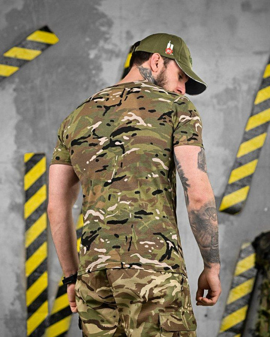 Тактическая футболка мультикам flame Одесса - изображение 3