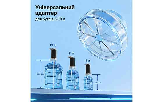 Бесшумная помпа с адаптером ViO E30-TSS, черная Киев