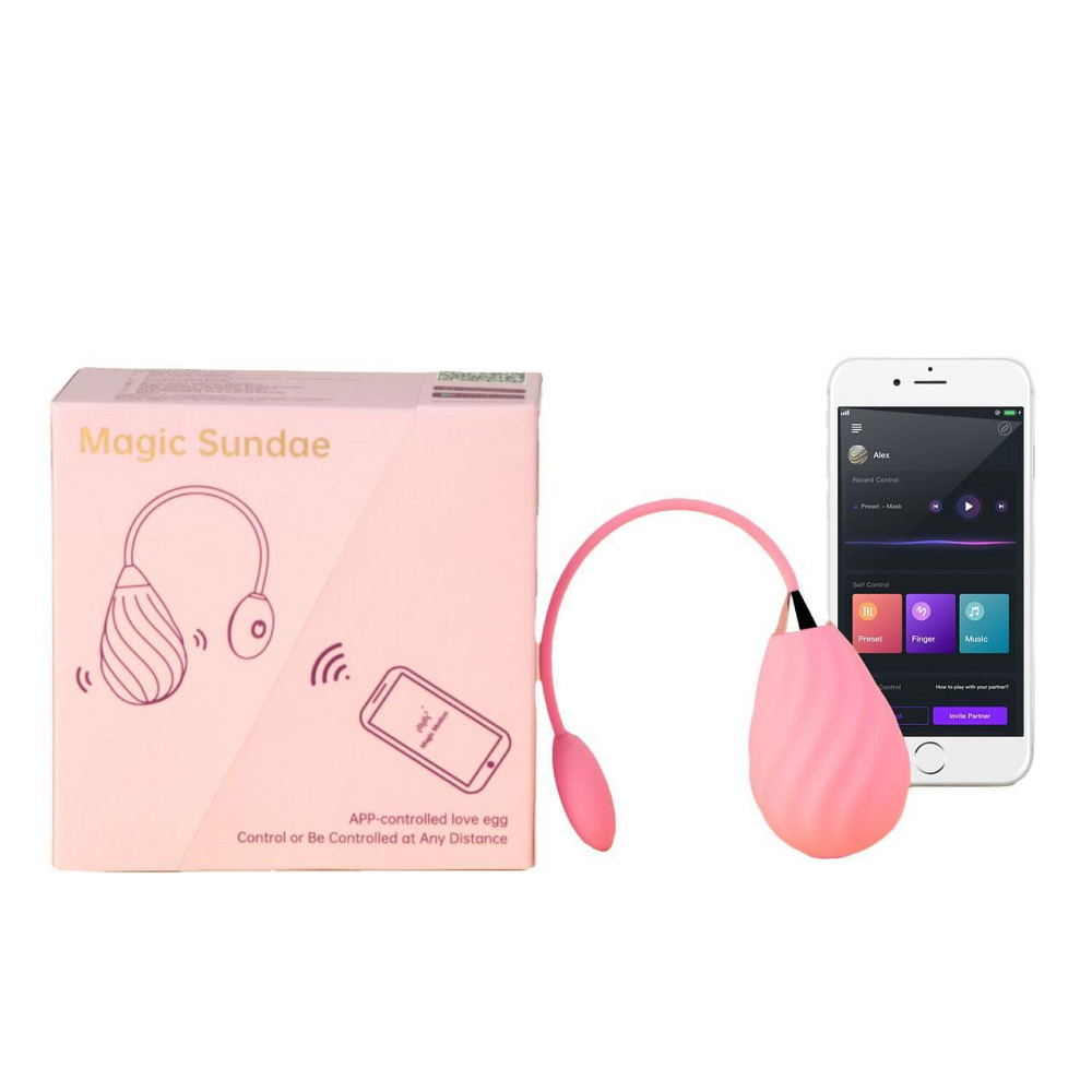 Смарт-виброяйцо Magic Motion Sundae Pink Sex Aura Киев - изображение 3