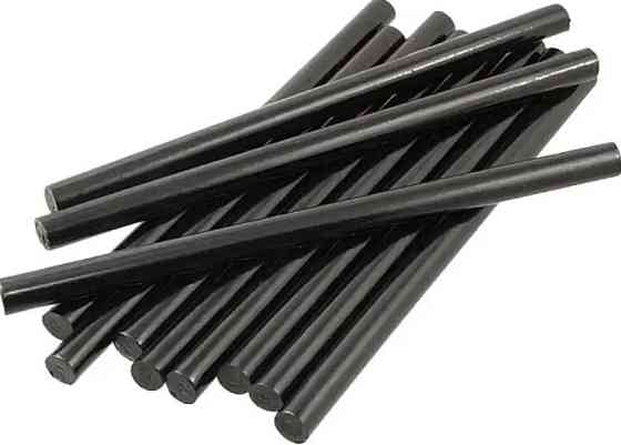 Клей силіконовий у стрижнях UKC 1119 0.7х30 см, чорний Винница