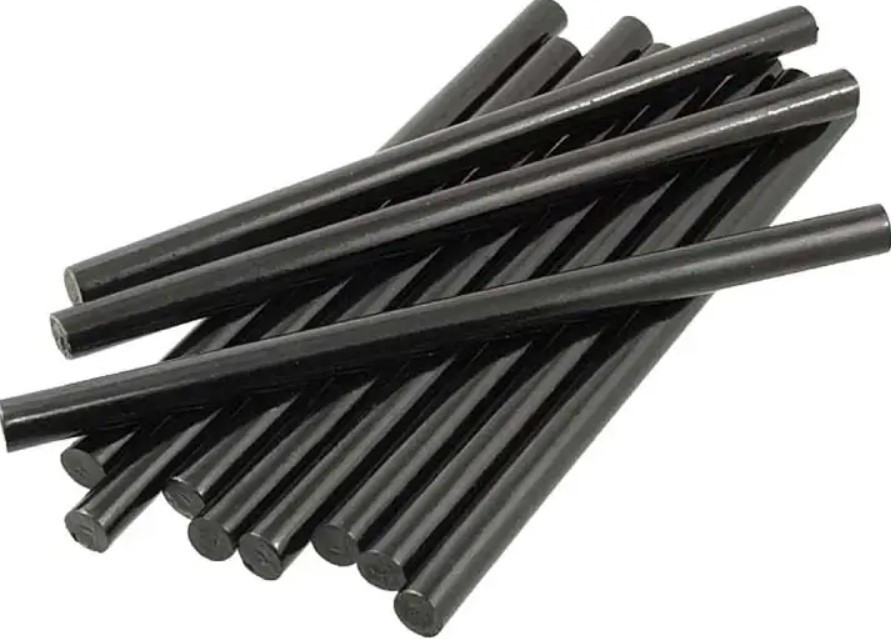 Клей силіконовий у стрижнях UKC 1119 0.7х30 см, чорний Вінниця - фото 2