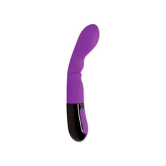 Вібратор Adrien Lastic Nyx 2.0 стимуляція точки G і входу в піхву, що перезаряджається Sex Aura Київ
