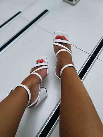 SANTINI Босоніжки жіночі SANTINI 957381-16 білі (літо, шкіра натуральна) (5153) лише 37р. Коломия