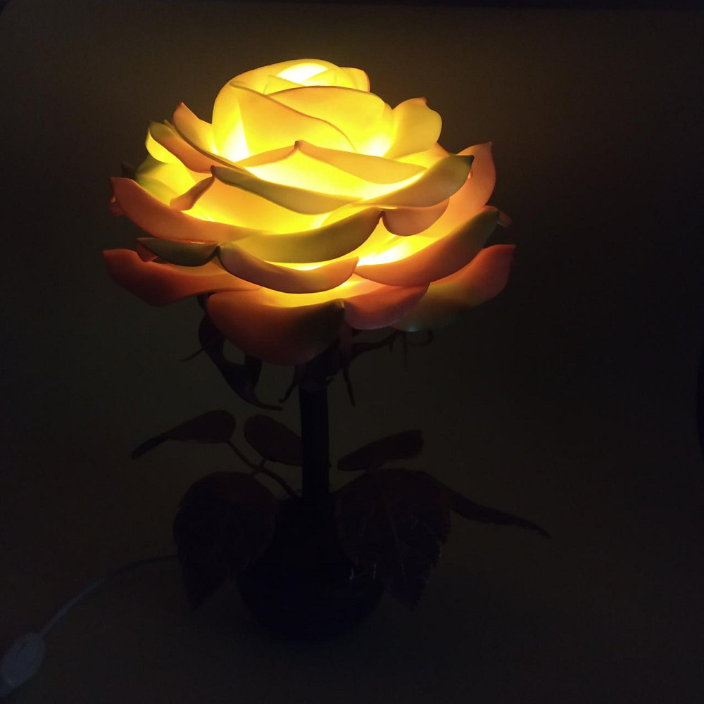 Світильник-нічник "Райдужна троянда" Дніпро - фото 7