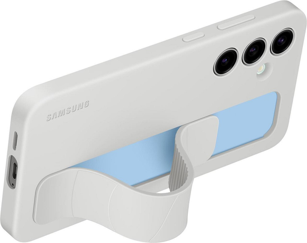 Чохол-накладка Samsung Standing Grip Case для Samsung Galaxy S24 FE SM-S721 Gray (EF-GS721CJEGWW) ( Сірий ) Харьков - изображение 4
