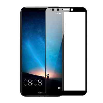 Стекло защитное PowerPlant Full screen Huawei Y9 (2018), Black (GL604937) Винница