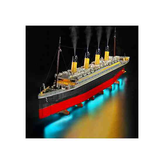 Набір підсвітки LED комплект YAKI 10294 Titanic класичний зелений USB живлення ABS сумісний з Lego 10294 Київ