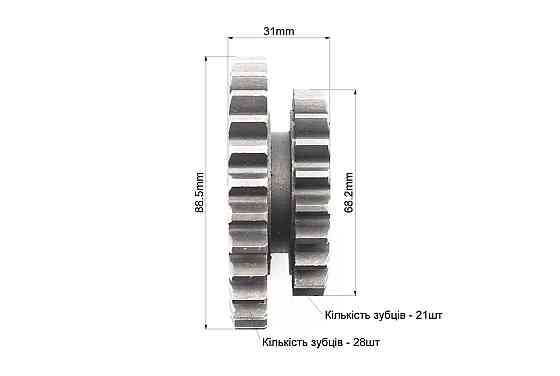 Шестерня Z-21x28 Киев
