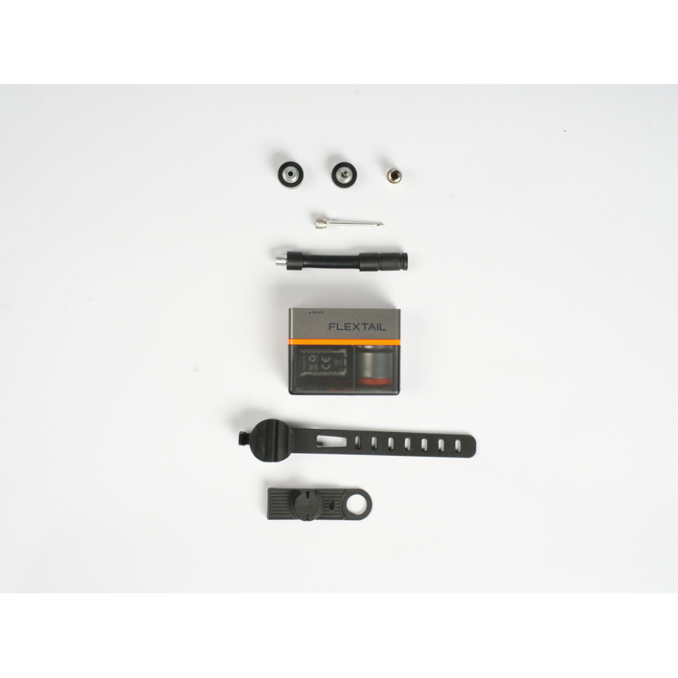 Велосипедний міні насос-задня фара Flextail Tiny Tire Pump ACS, чорний Київ - фото 9