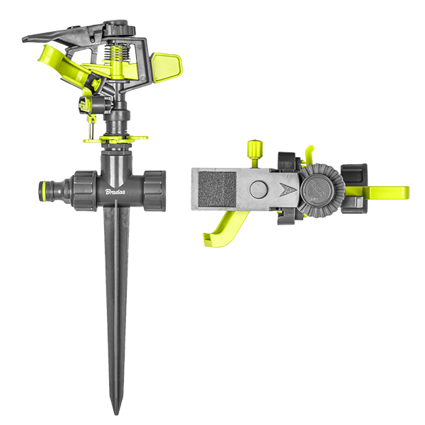 Дощувач зрошувач імпульсний на кілочку ø24 метри BRADAS Польща Київ - фото 1