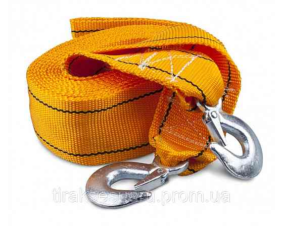 Буксировальный ремень 10т 6м крюк-крюк Луцк