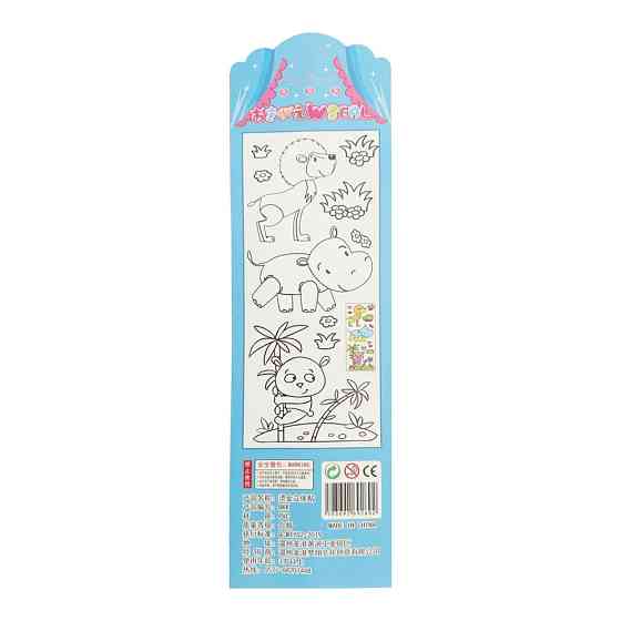 Дитячий набір наліпок 992327-1 для дівчат, ПВХ, 33х10 см Вінниця