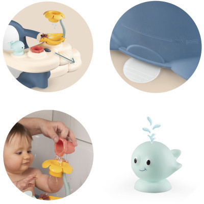 Сидіння у ванну Smoby Little 2 в 1 з ігровою панеллю (140404) Вінниця - фото 4