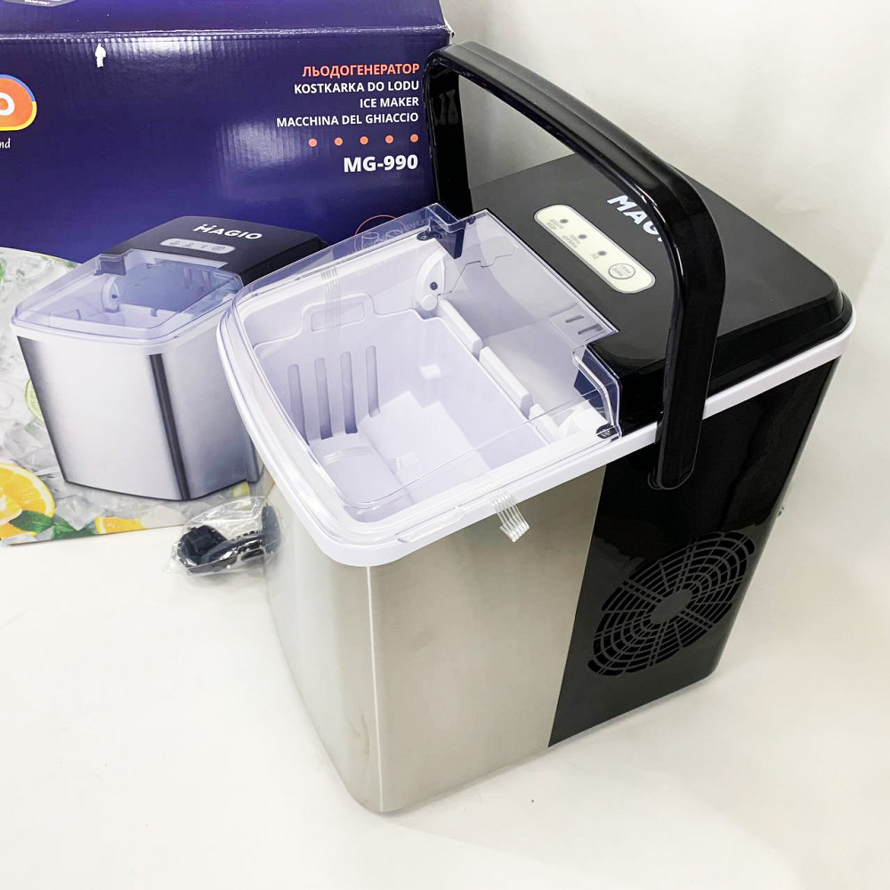 Генератор льоду для офісу, Magio, Генератор льоду для дому, Льодогенератор домашній GN-60 Івано-Франківськ - фото 6
