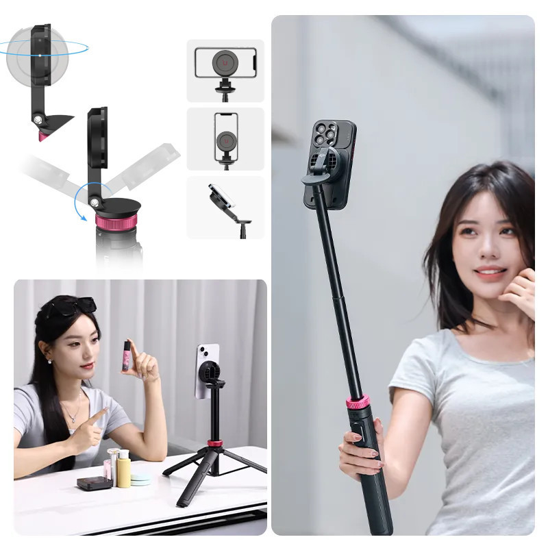 Штатив для айфона MagSafe с пультом 42-153см Ulanzi MT-84 Киев - изображение 2