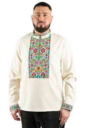 Вишиванка чоловіча, натуральна лляна, льон Юра Одяг, топ 60 Київ