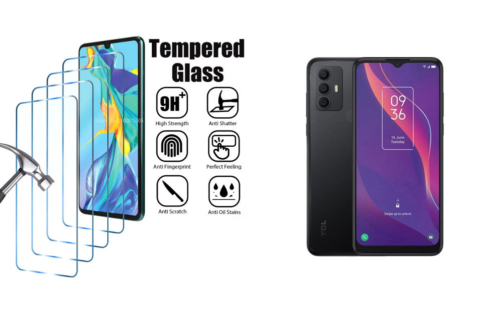 Защитное стекло ArmorGlass для TCL 305, TCL 306 – устойчивое к царапинам и ударам Киев - изображение 1