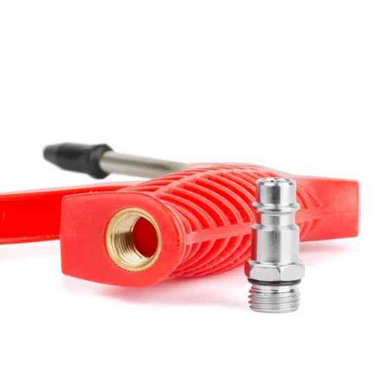 Пистолет продувочный, пластиковый, насадка: 100 мм INTERTOOL PT-0805 Киев