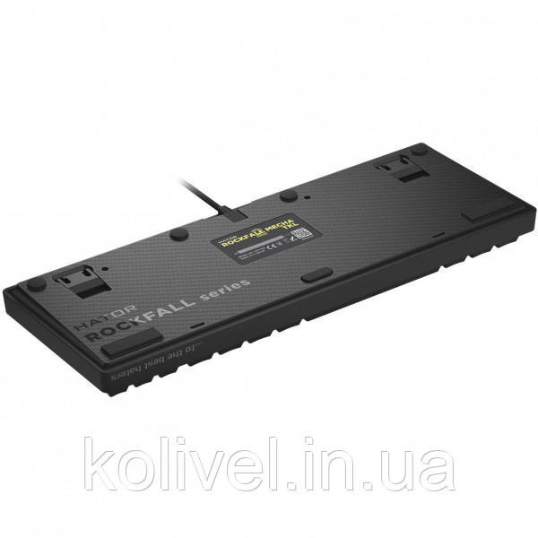 Клавіатура Hator Rockfall 2 Mechanical TKL orange black (HTK-720) Київ - фото 5