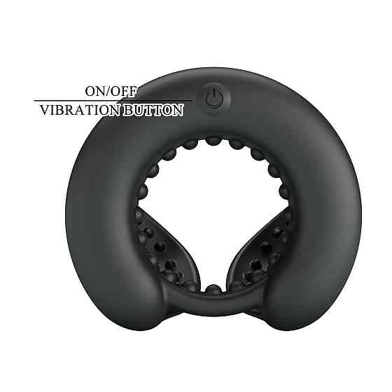 Віброкільце PRETTY LOVE Quentin Vibrating Silicone Cock Ring Sex Aura Київ
