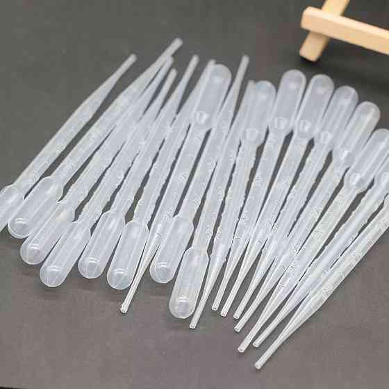 Одноразові піпетки 10 штук 2 мл 14 см прозорий Київ