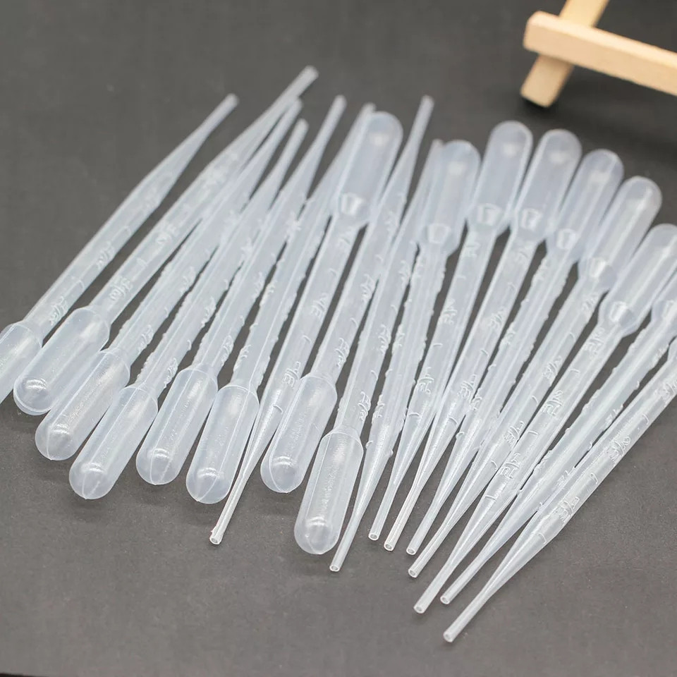 Одноразовые пипетки 10 штук 2 мл 14 см прозрачный Киев - изображение 3