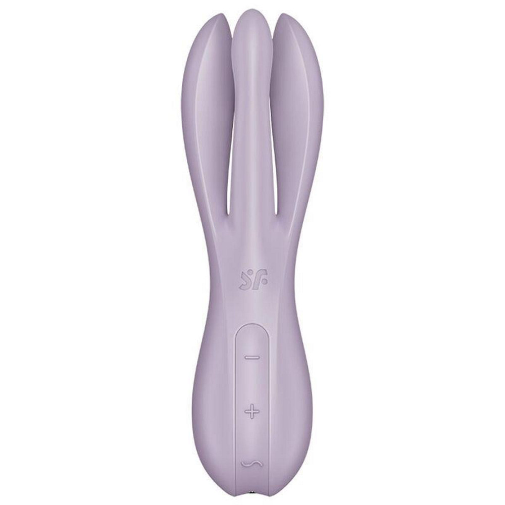 Hi-tech вібратор Threesome 2 violet Sex Aura Київ - фото 4