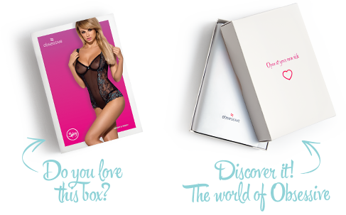 (SALE) Сетчатое боди на косточках Obsessive Amanta teddy S/M, черное, с доступом Sex Aura Киев - изображение 9