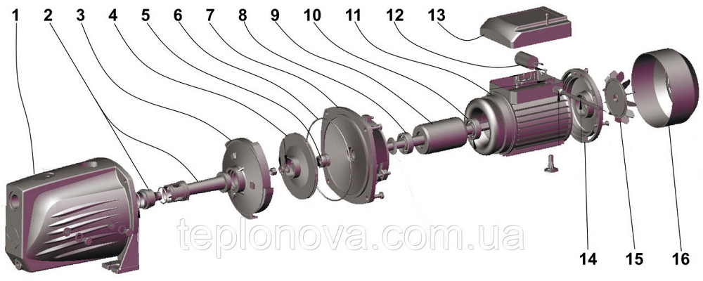 Насос центробежный Optima JET150 PRIME 1,5кВт Черновцы - изображение 3